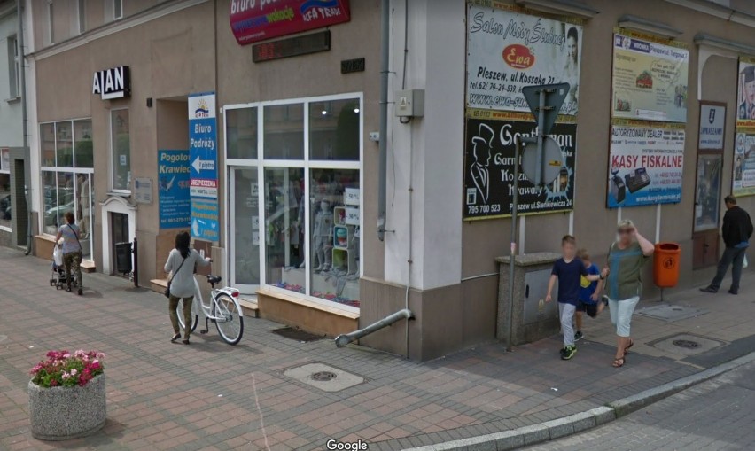 Google Street View w Pleszewie