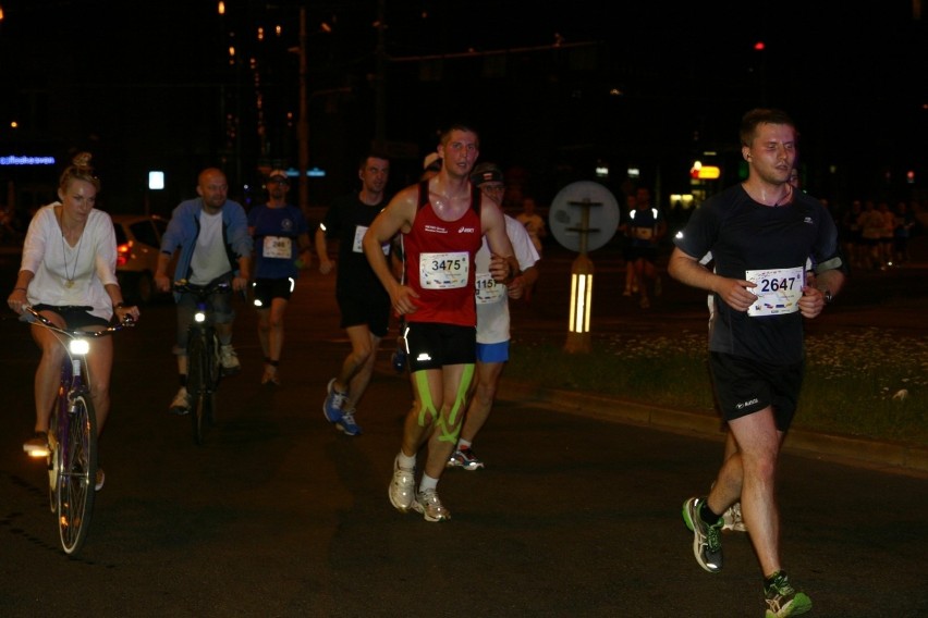 Nocny półmaraton we Wrocławiu - nielegalny