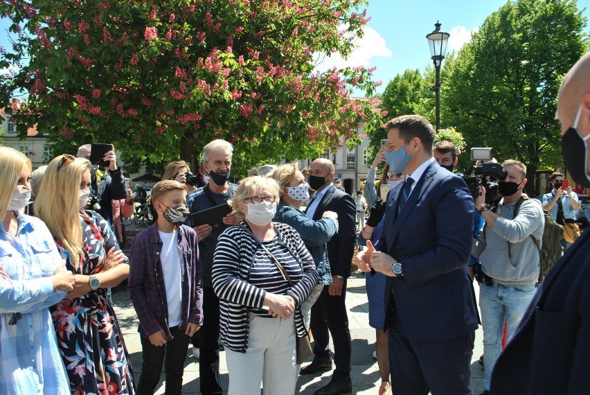 Rafał Trzaskowski odwiedził Wolsztyn