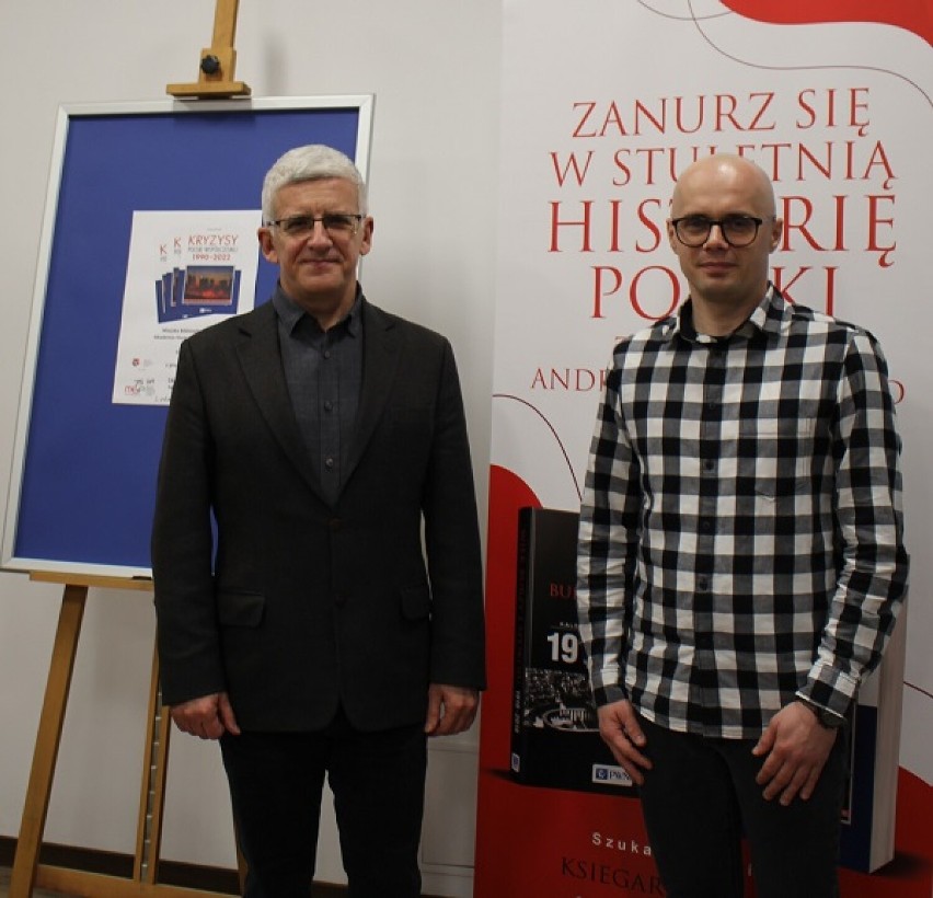 Prof. Andrzej Piasecki w jasielskiej bibliotece o Polsce i współczesnych kryzysach