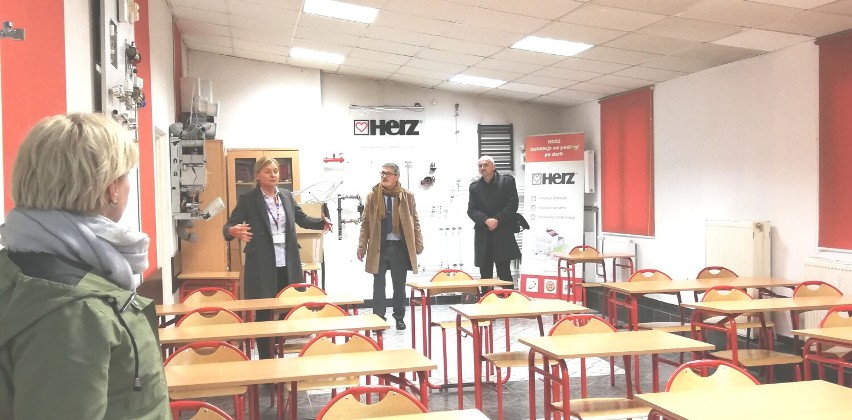Malbork. ZSP 4 i CEZ będą współpracowały ze szkołami z Łodzi. Starostwo zorganizowało wizytę roboczą 