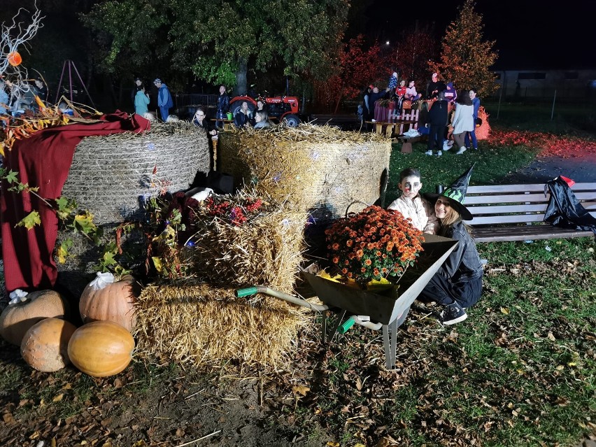Halloween w Niemczynie pod Damasławkiem. Farma dyniowa zmieniona w "straszne miasteczko"