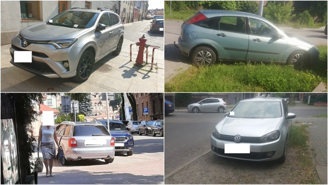 Tak zostawiali swoje samochody "mistrzowie parkowania" w czerwcu na ulicach Tarnowa