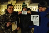 Tarnów: protest przeciw ACTA [ZDJĘCIA]