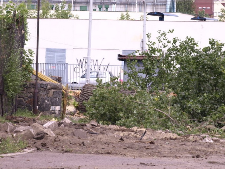 Wyburzanie Stadionu Miejskiego