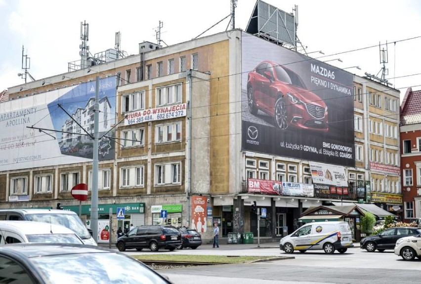 Gdańsk od lat walczy z wielkoformatowymi reklamami