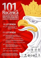 Kamień Pomorski:Obchody 101. Rocznicy Odzyskania przez Polskę Niepodległości. Program