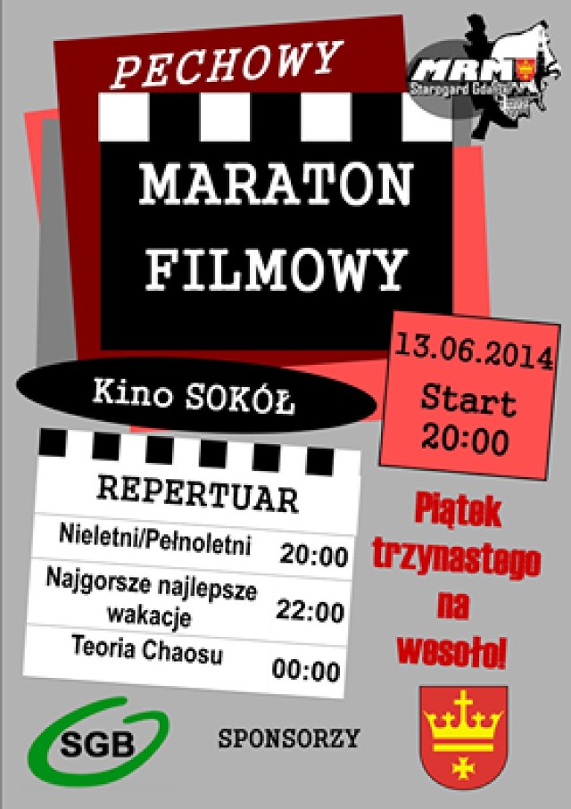 MRM w Starogardzie: Pechowy maraton filmowy