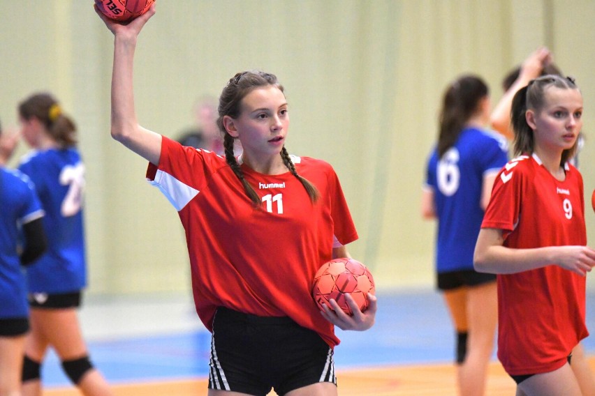 Mecz UKS Spartakus Handball Team Zielona Góra - MKS Sokół...