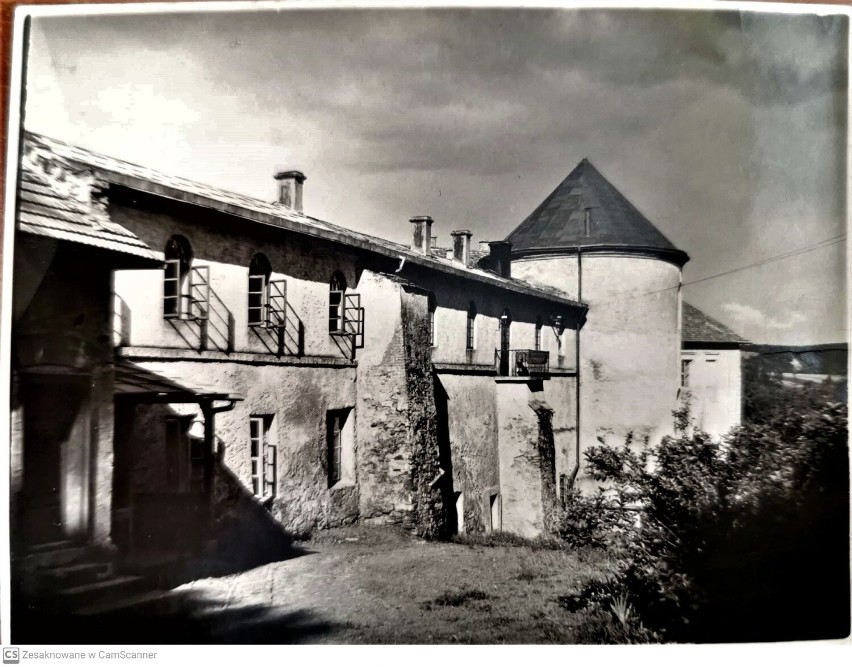 Zamek w Lesku 1915 rok