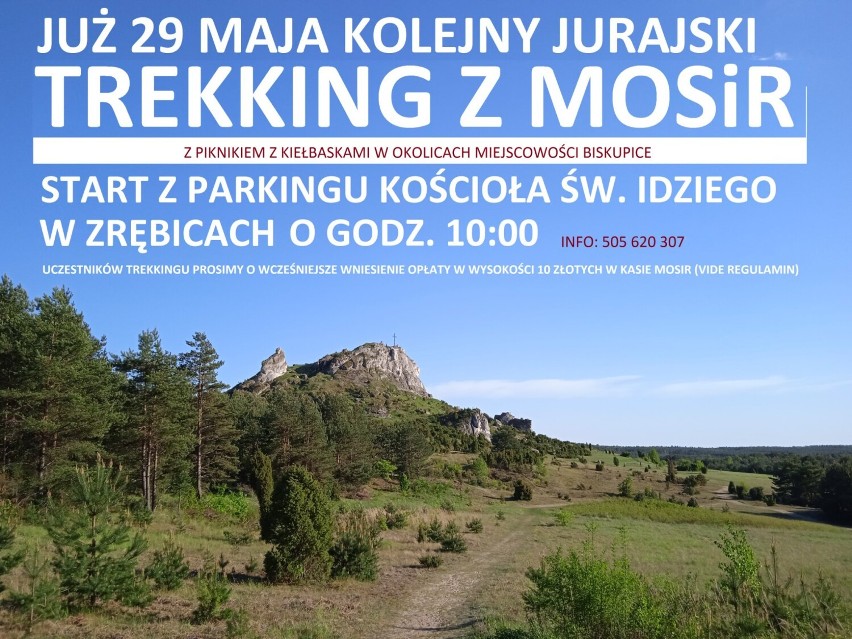 MOSiR Radomsko zaprasza na trekking po Parku Krajobrazowym „Sokole Góry”