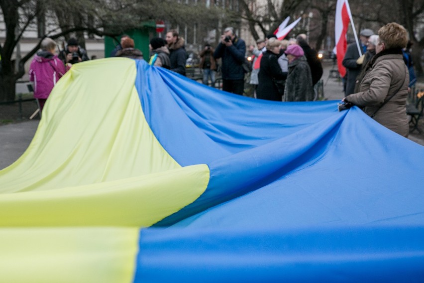 Kraków. Manifestacja "Uwolnić Nadię!" [ZDJĘCIA, WIDEO]