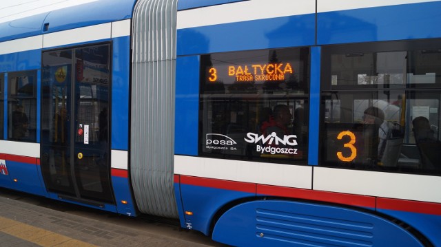 Obecnie tramwaje jeżdżą na skróconej trasie do ul. Bałtyckiej. Od 1 marca powrócą na Wyścigową