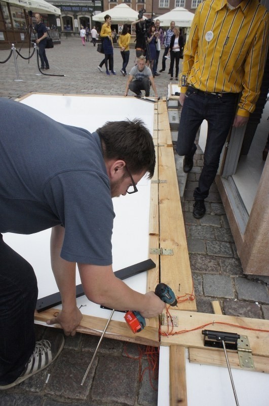 Poznań daje kosza odpadom - akcja Ikei na Starym Rynku