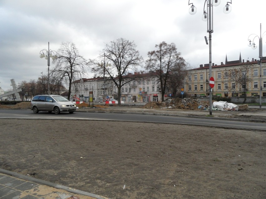 Częstochowa: Plac Daszyńskiego na ukończeniu
