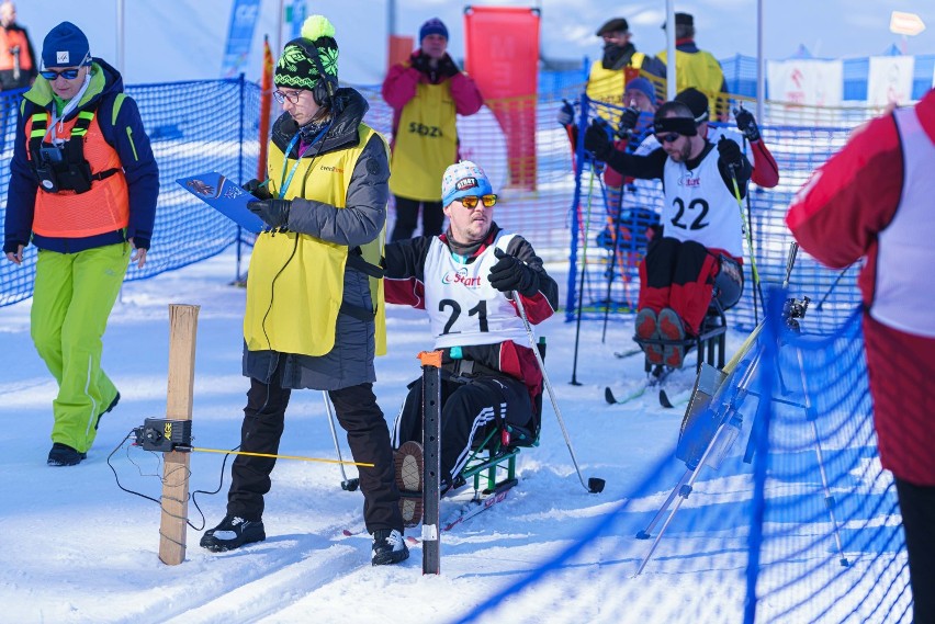 Ptaszkowa. Puchar Europy w biegach World Para Nordic Skiing Ptaszkowa 2021 oraz Mistrzostwa Polski [ZDJĘCIA]