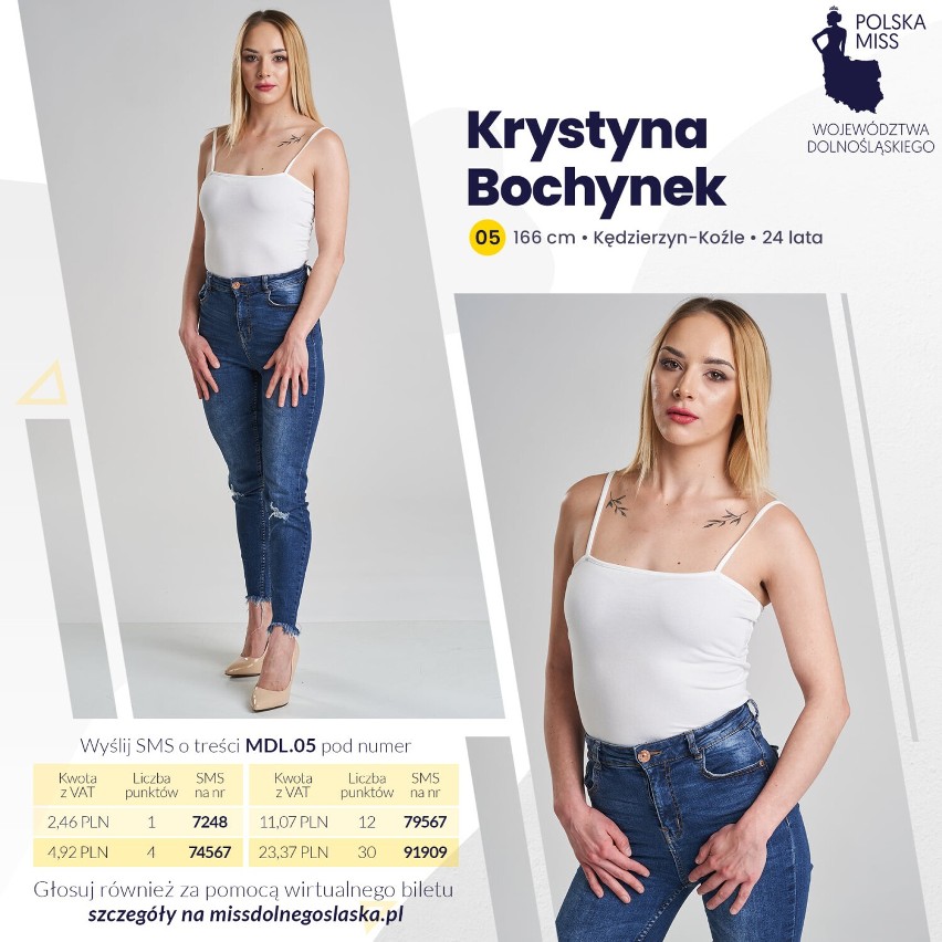 Półfinalistki konkursu Miss Województwa Dolnośląskiego...