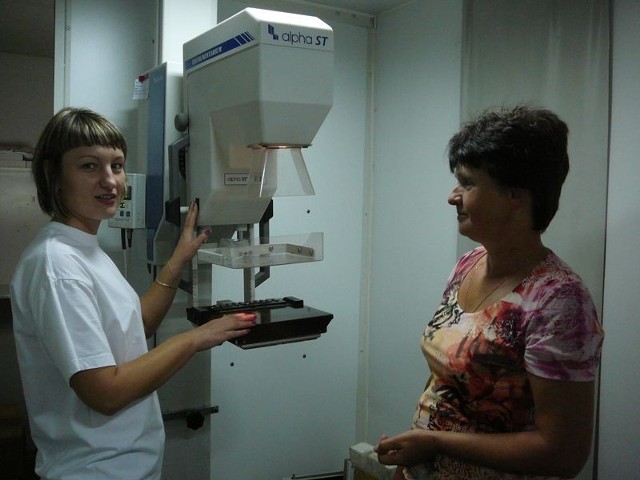 Badania mammograficzne.