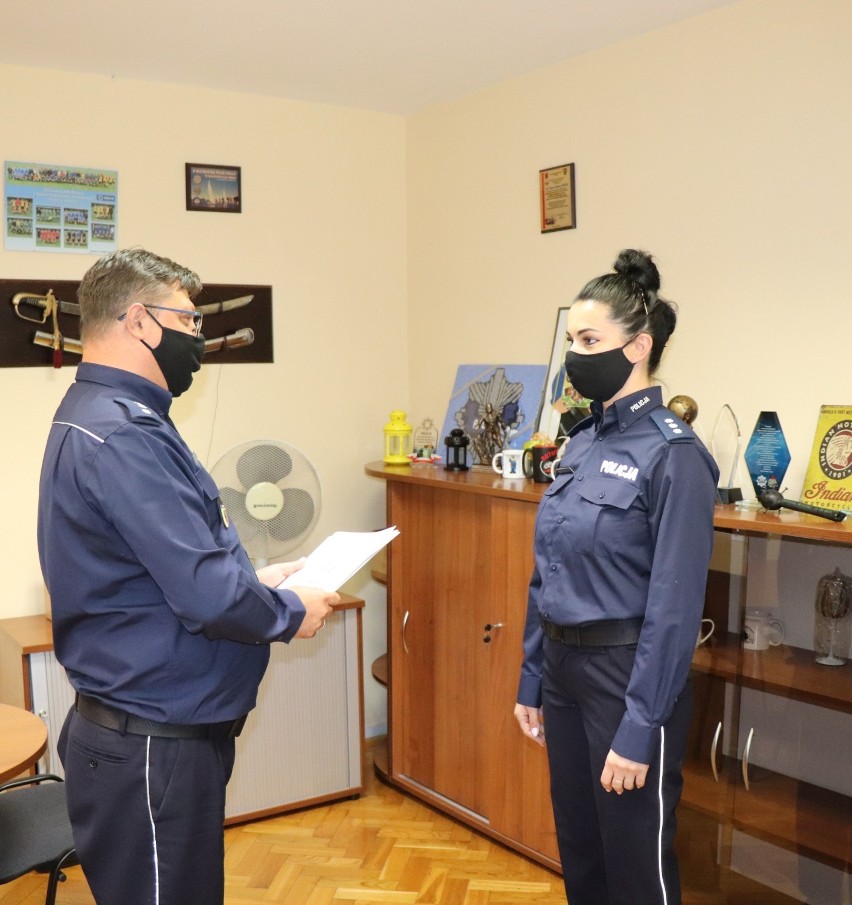 Uroczyste powołania i mianowania w Komendzie Powiatowej Policji w Oleśnicy