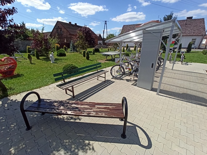 Stacja rowerowa w Słupi Kapitulnej