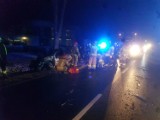 Wypadek na DK12 w Poniatowie koło Piotrkowa. Jedna osoba ranna, droga zablokowana