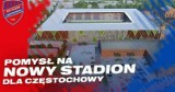 Nowy stadion Rakowa w Częstochowie. Zobaczcie projekt koncepcyjny nowego obiektu