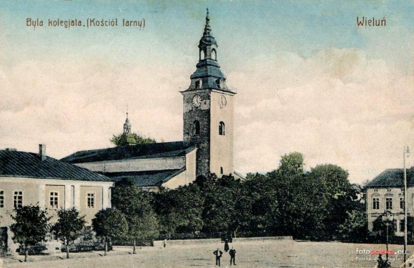 Kościół św. Michała w Wieluniu na przestrzeni ponad 100 lat