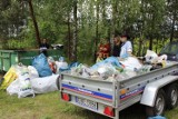 Miłośnicy Czystych Lasów w akcji. Wysprzątali las w okolicach Korczewa