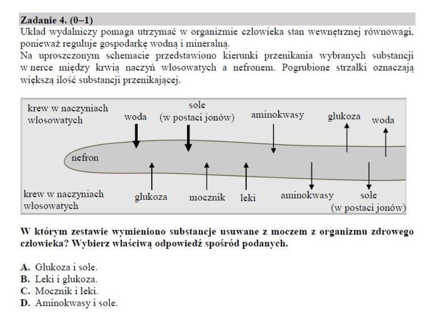 Egzamin Gimnazjalny 2018 Przyroda