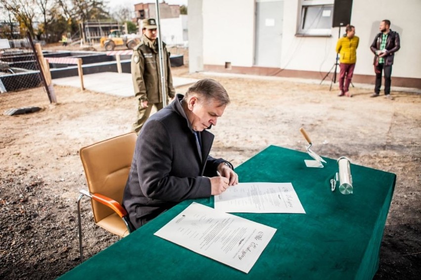 Tarnów. W Mościcach powstaje nowa siedziba straży granicznej [ZDJĘCIA]