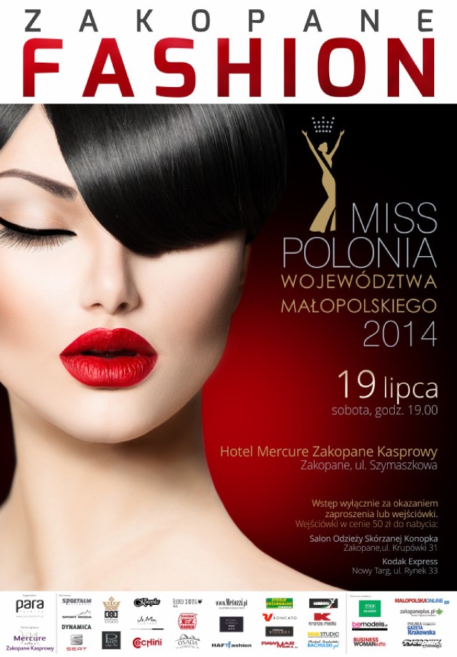 Zakopane Fashion - Miss Polonia Województwa Małopolskiego 2014