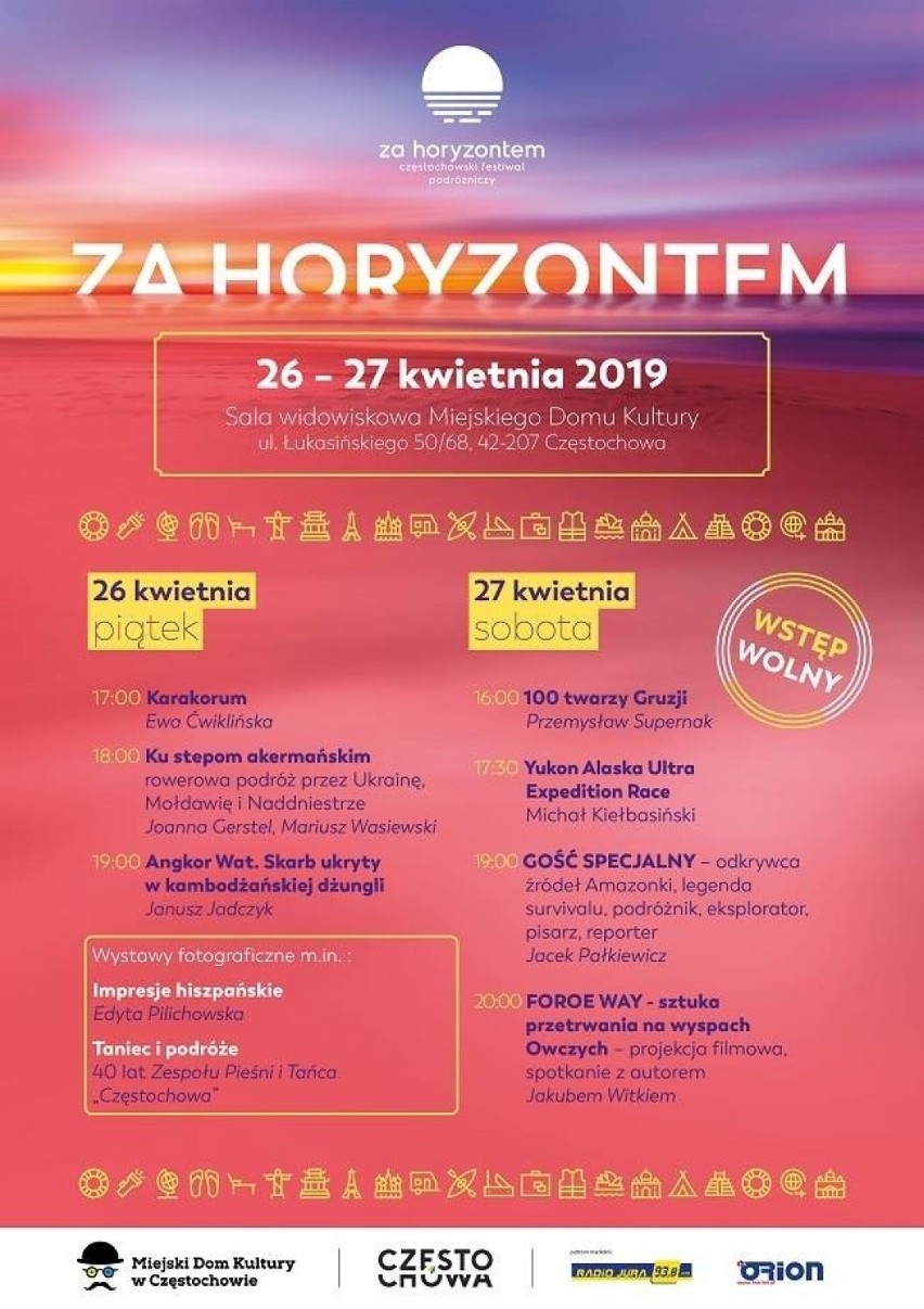 Częstochowa: Jacek Pałkiewicz będzie gościem Częstochowskiego Festiwalu Podróżniczego "Za horyzontem" [ZDJĘCIA]