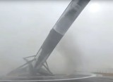 Rakiecie Falcon 9 znowu nie udało się wylądować na morskiej platformie. Przewróciła się tuż po sprowadzeniu na Ziemię (wideo)