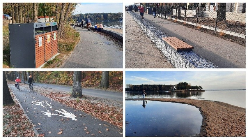 Gmina Turawa wyremontowała promenadę na Jeziorem Dużym.