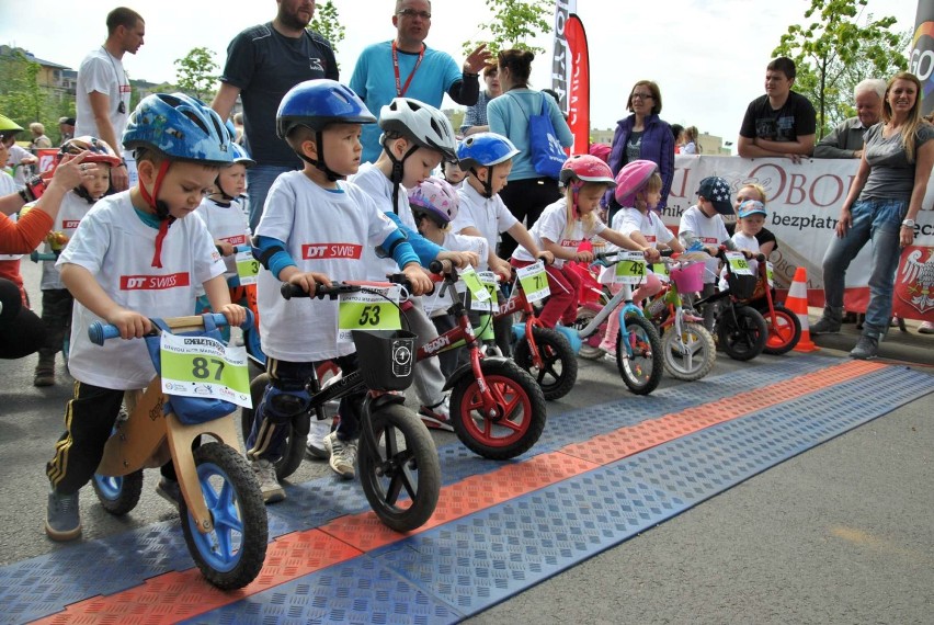 Zawody dla dzieci podczas Maratonu MTB w Obornikach
