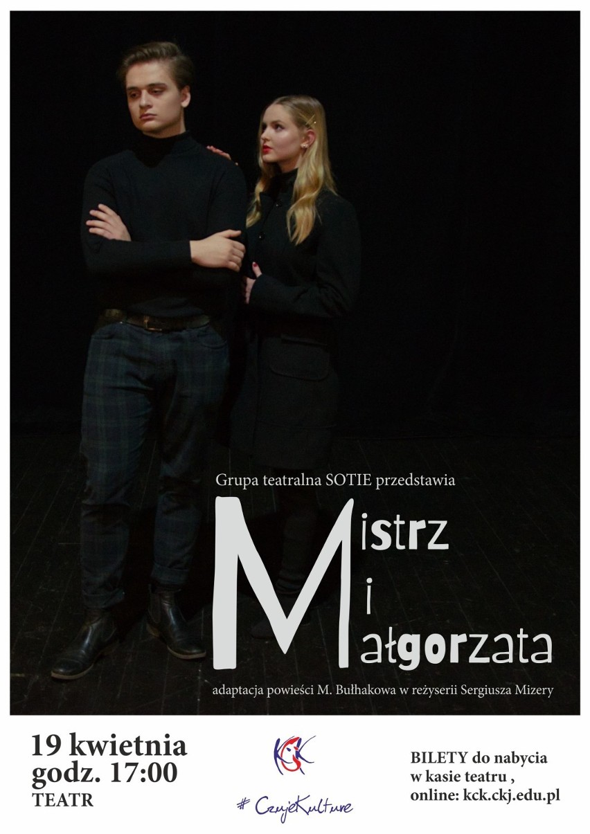 Kwidzyn: Grupa Sotie ze spektaklem "Mistrz i Małgorzata" na deskach kwidzyńskiego teatru