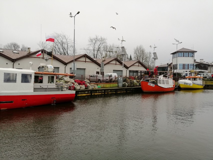 Sobotni protest rybaków i przetwórców ryb w Kołobrzegu - fotoreportaż 