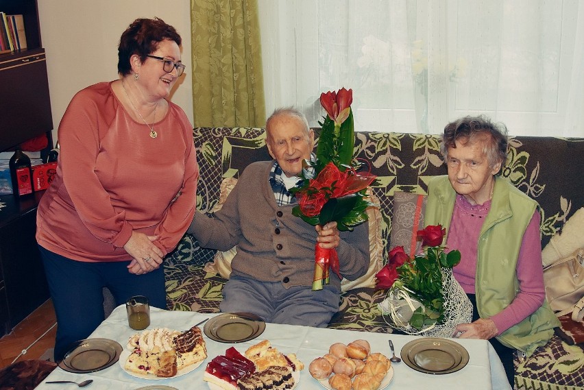 102. urodziny Bogumiła Sojeckiego - najstarszego mieszkańca Pucka