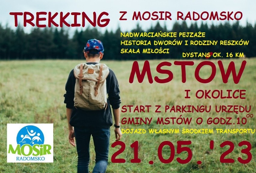 MOSiR w Radomsku rozpoczyna sezon trekkingowy. Na początek Mstów - Skała Miłości - Kłobukowice - Skrzydlów