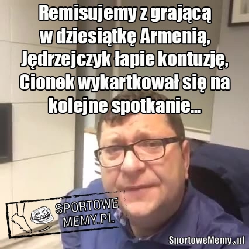 Polska - Armenia, MEMY. Tak internauci skomentowali mecz...