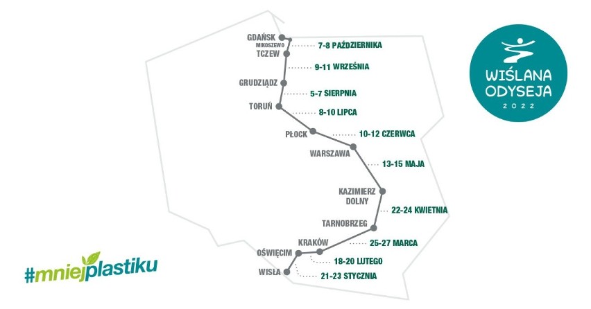 Ekolodzy w ciągu kilku miesięcy przejdą wzdłuż Wisły od jej...