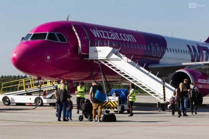 Wizz Air wznawia i zawiesza połączenia z lotniska Szczecin - Goleniów