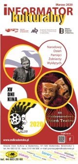 Informator kulturalny Radomsko MARZEC 2020. Kino, teatr, muzyka, sztuka, literatura...