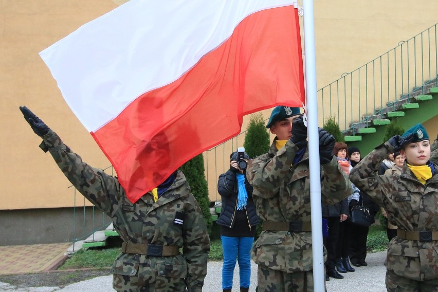 XIV LO w Lublinie. Ślubowanie klas wojskowych (ZDJĘCIA)