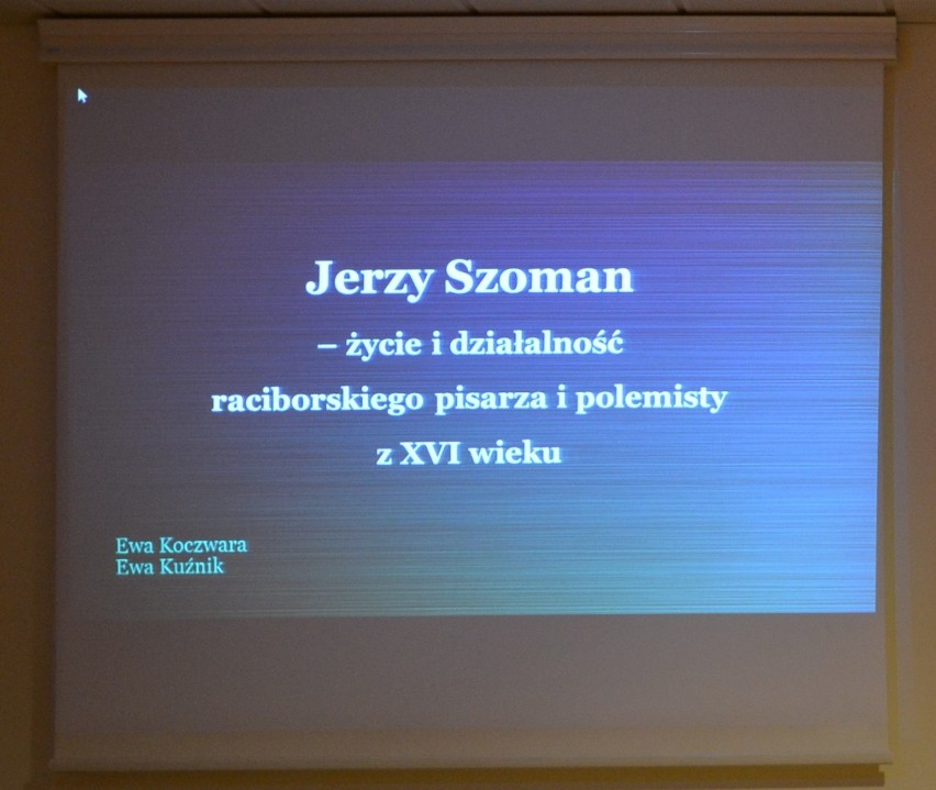 Jerzy Schomman - o raciborskim pisarzu na Zamku [ZDJĘCIA]