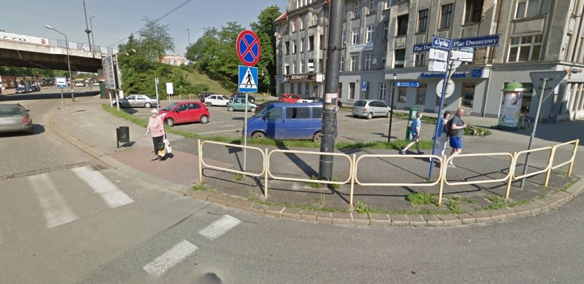 Zabrzanie w oku kamery Google Street View