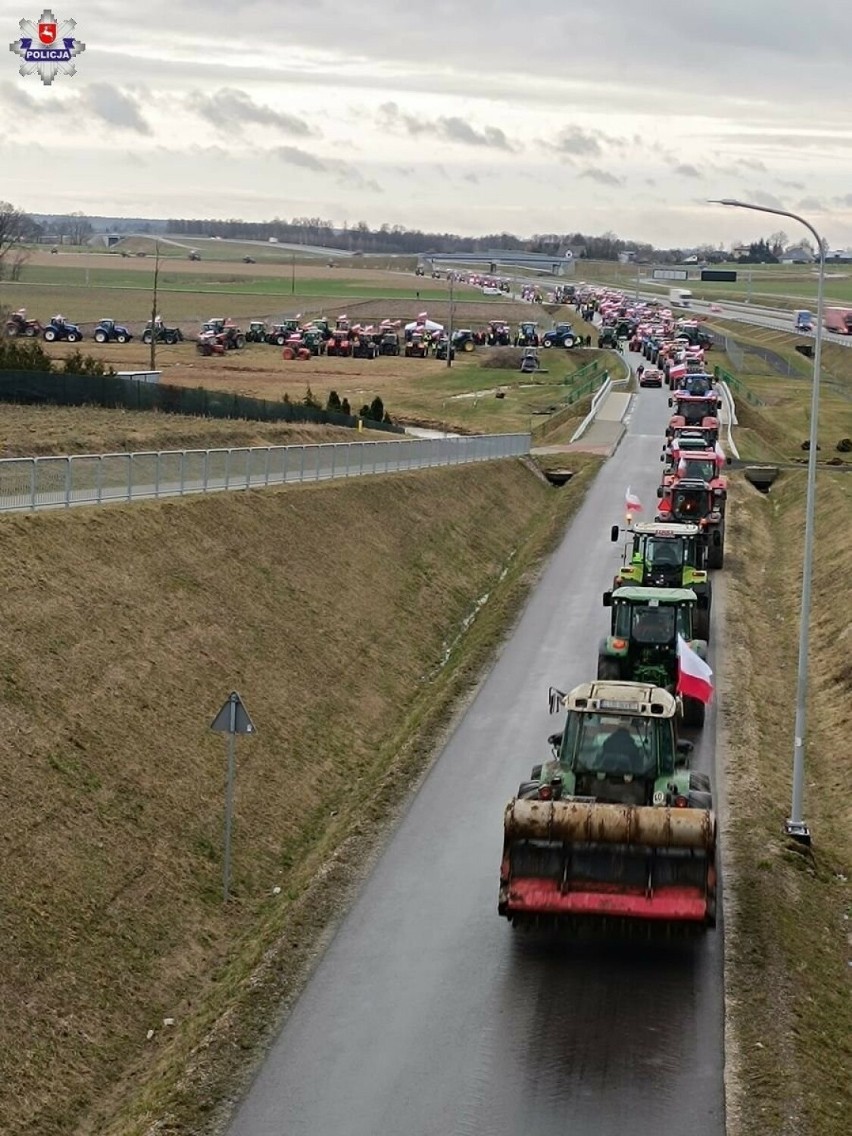 Rolnicy będą protestować w najbliższą środę. Sprawdź mapę blokad