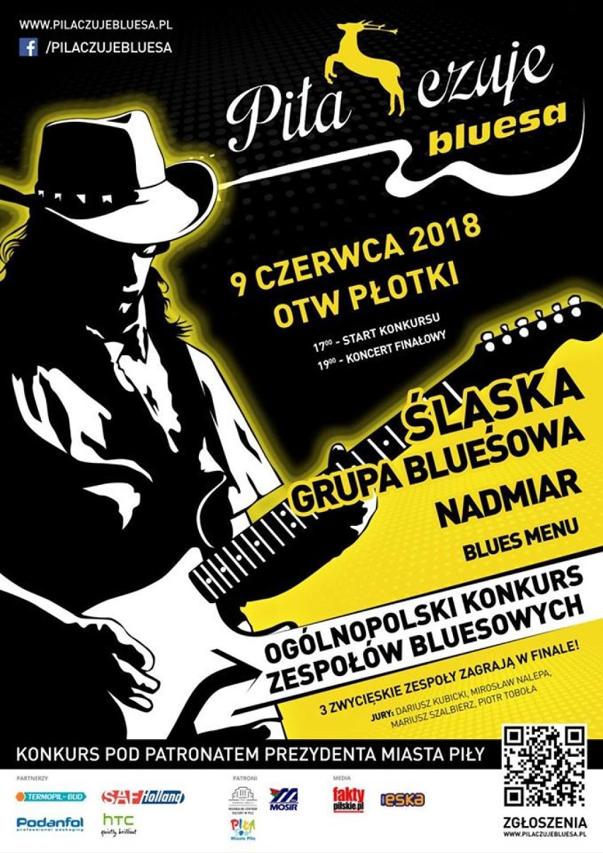 Piła czuje bluesa. Dziś festiwal muzyczny na Płotkach. Można dojechać za darmo autobusem