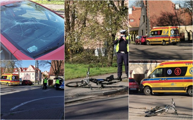 Wypadek na ulicy Nowomiejskiej we Włoclawku