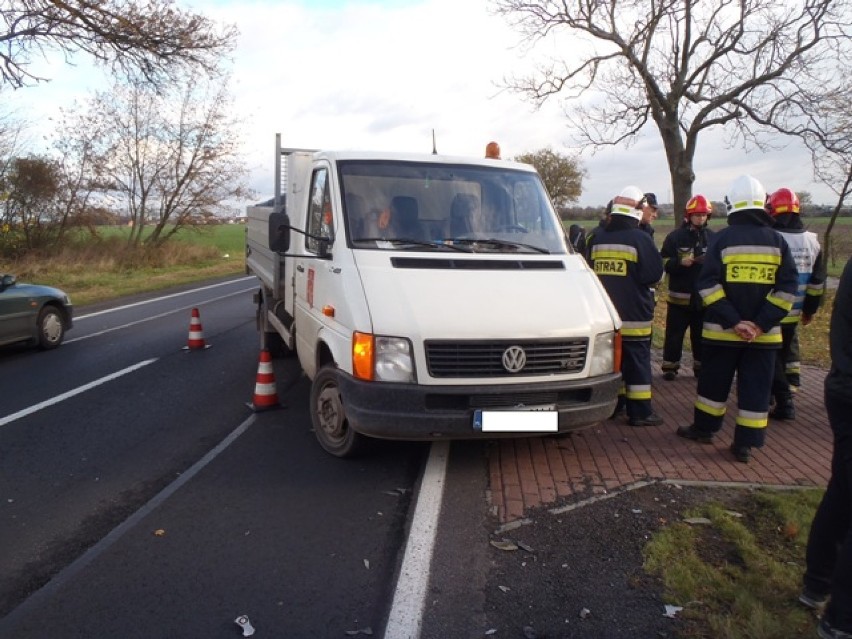 Wypadek w Strzałkowie